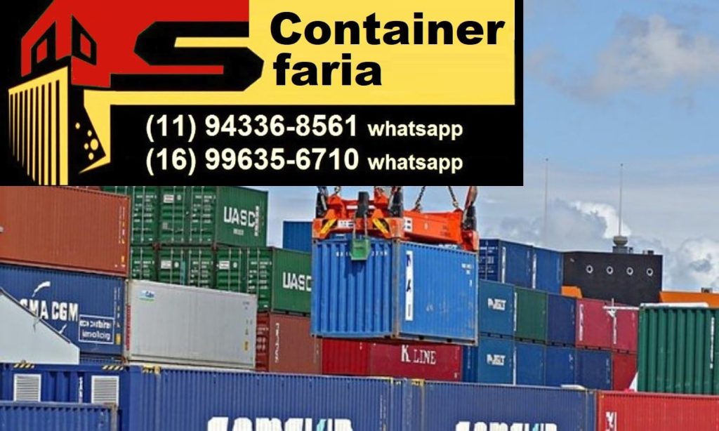 Venda de Container Cidades, venda de container