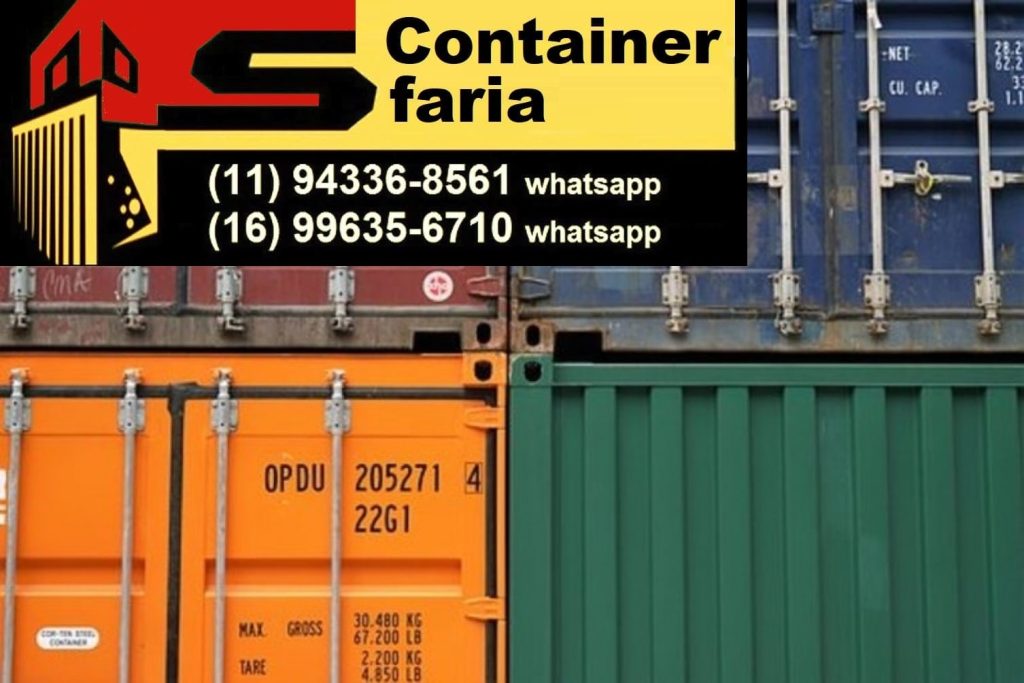 Venda de Container Cidades: venda de container marítimo refrigerado