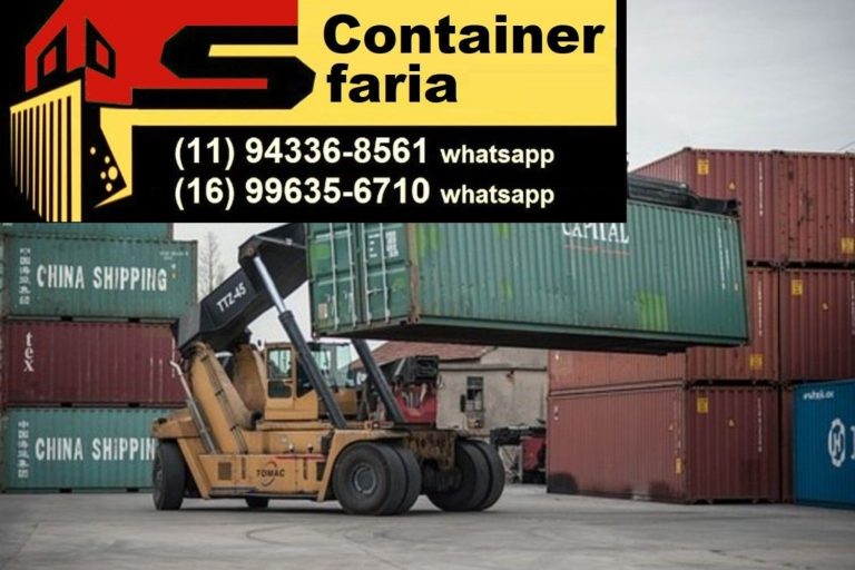 Venda de Container Refrigerado entregamos São Paulo em todo o Brasil