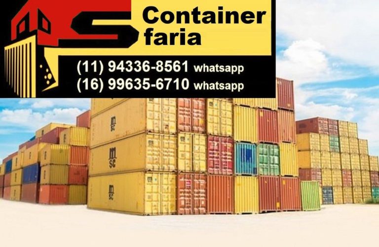 Venda de Container Modificado entregamos São Paulo em todo o Brasil