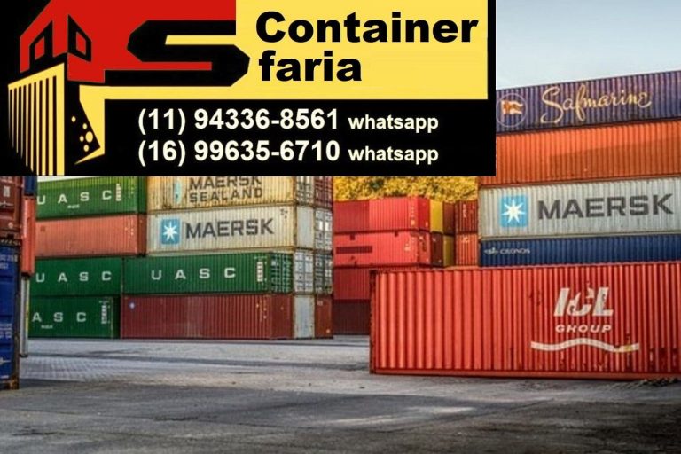 Containers Modificado entregamos São Paulo em todo o Brasil