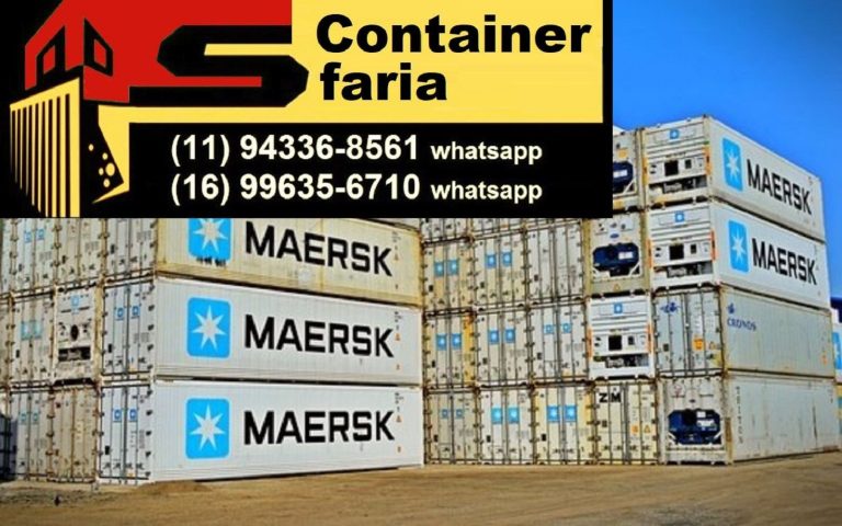 Venda de Container em Santos Containers 40 Pés entregamos São Paulo em todo o Brasil
