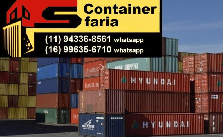 Venda de Container em Santos Container Dry entregamos São Paulo em todo o Brasil