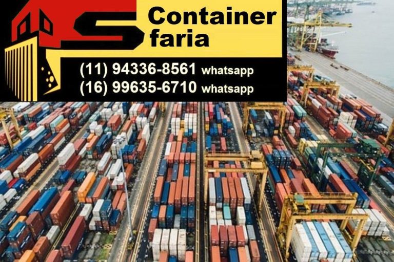 Venda de Containers Hc entregamos São Paulo em todo o Brasil