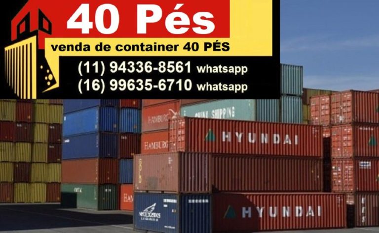 40 Pés Container Usado