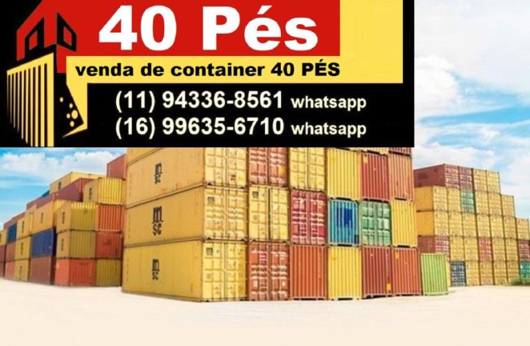 Container Maritimo 20 Pés