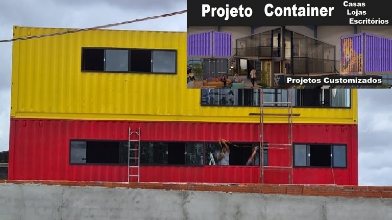 Projeto container versatilidade